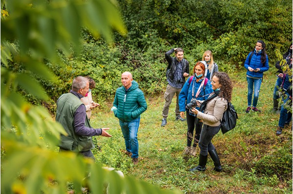 San Miniato Tuscany truffle hunting experience truffle, cooking and wine tasting