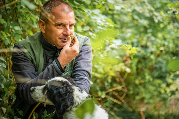 San Miniato Tuscany truffle hunting experience truffle, cooking and wine tasting