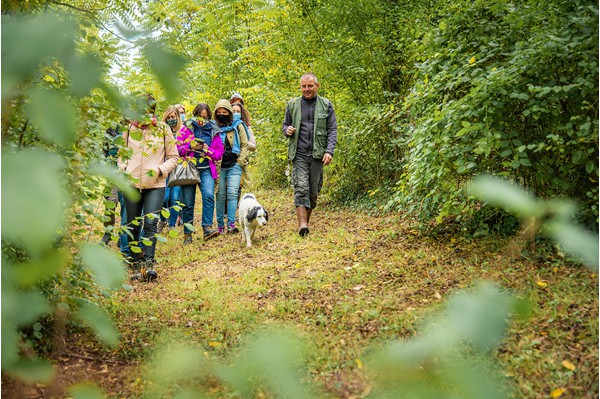 San Miniato Tuscany truffle hunting experience truffle, cooking and wine tasting