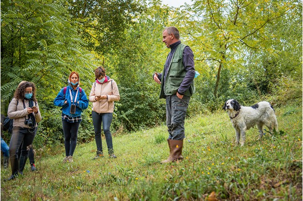 San Miniato Tuscany truffle hunting experience truffle, cooking and wine tasting